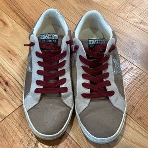 Vintage Havana taupe cowhide sneakers